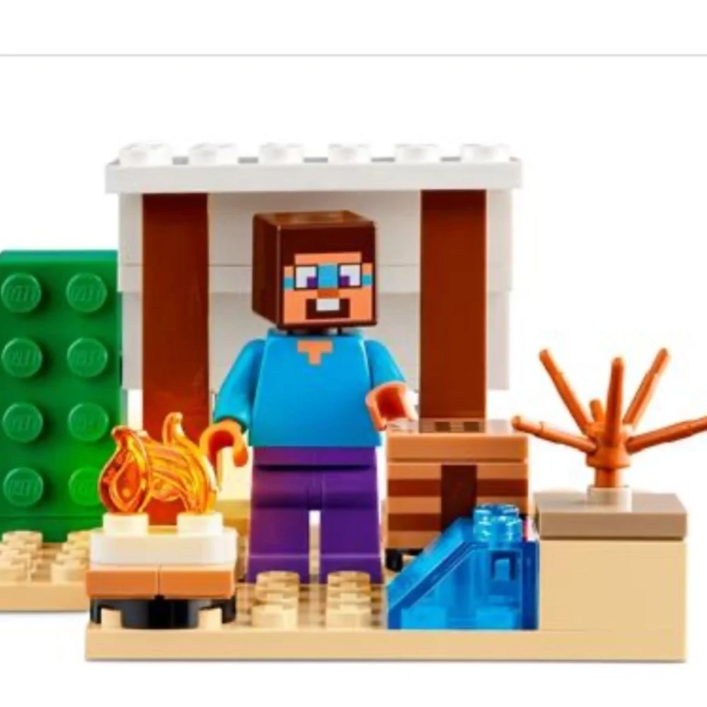 Lego Minecraft Steve’s Desert expedition set 21251 new in sealed box 75 pieces